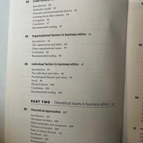 Ronald D. Francis & Guy Murfey Global Business Ethics Book - Picture 5 of 7